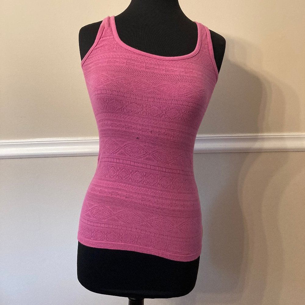 Mossimo Supply Co. Pink Woven Tank Top